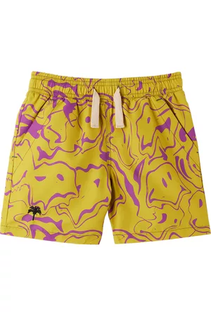 Oas Boys Swim Shorts - Kids Mashed Swim Shorts