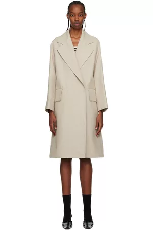 Max Mara Women Coats - Beige Mescal Coat