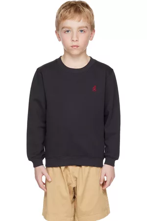 Gramicci Kids Sweatshirts - Kids Black One Point Sweatshirt