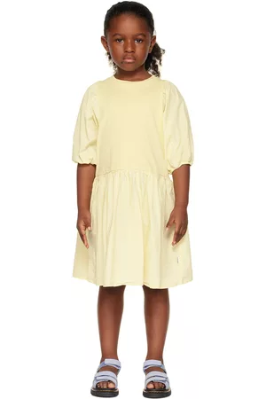 Molo Girls Graduation Dresses - Kids Yellow Cece Dress