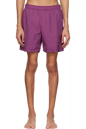 Stone Island Men Swim Shorts - Purple Patch Swim Shorts