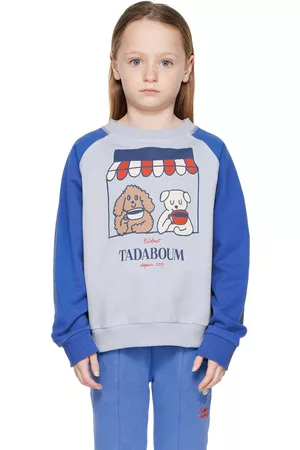 Maison Tadaboum Sweatshirts - Kids Blue Amandine Sweatshirt