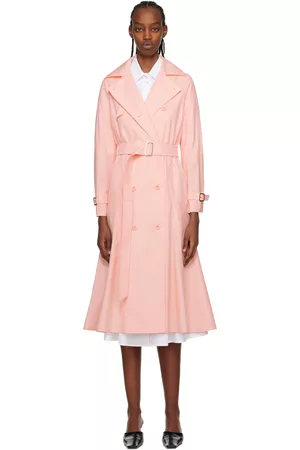 Max Mara Women Trench Coats - Pink Fronda Trench Coat