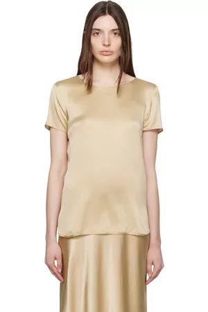 Max Mara Women Blouses - Tan Cortona Blouse