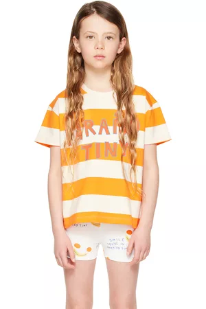 Tiny Cottons T-Shirts - Kids Orange 'Paraíso Tiny' T-Shirt