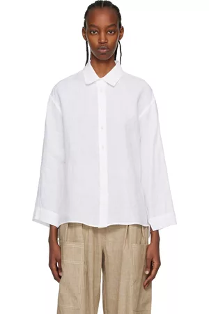 Max Mara Women Shirts - White Canard Shirt