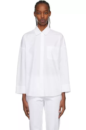 Max Mara Women Shirts - White Mina Shirt