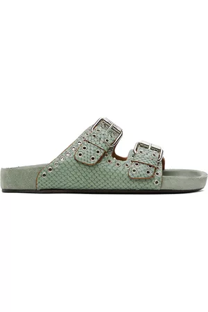 Isabel Marant Women Sandals - Green Lennyo Sandals