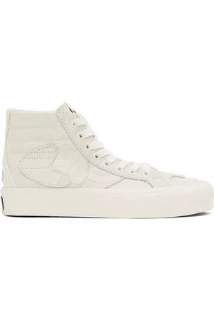 Vans Women Sneakers - White Sk8-Hi WP VR3 LX Sneakers