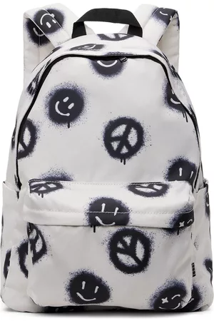 Molo Rucksacks - Kids Black & White Mio Backpack