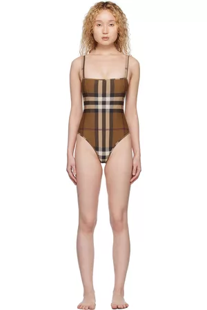 Burberry Women Accessories - Brown Check One-Piece