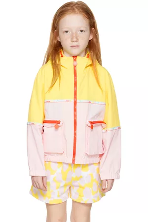 Stella McCartney Jackets - Kids Pink & Yellow Zip Jacket