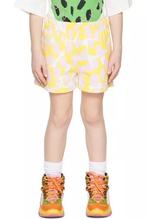 Stella McCartney Shorts - Kids Pink & Yellow Printed Shorts
