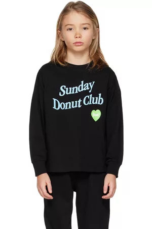 SUNDAY DONUT CLUB® Long Sleeved T-Shirts - Kids Heart Long Sleeve T-Shirt