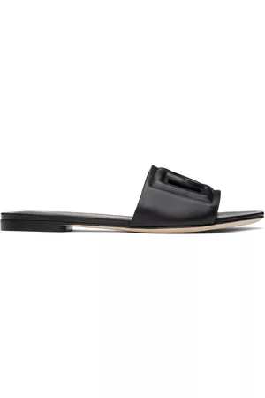 Dolce & Gabbana Women Sandals - Black DG Millennials Sandals