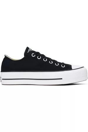 Converse Men Canvas Sneakers - Black All Star Lift Sneakers