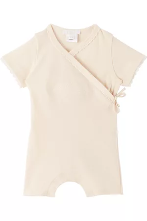 Chloé Baby Rompers - Baby Pink Embroidered Romper