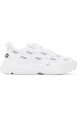 HUGO BOSS Men Sports Equipment - White Leon Runner Sneakers