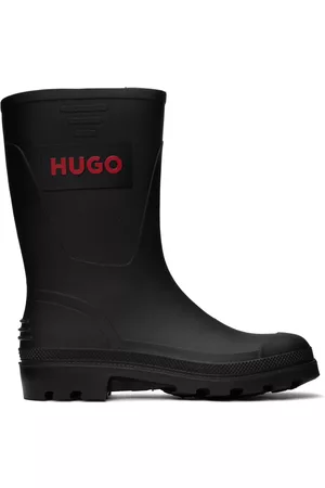 HUGO BOSS Men Boots - Black Kirby Boots