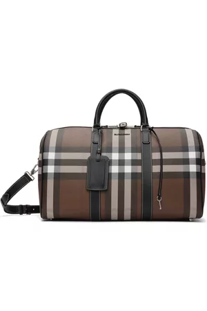 Burberry Men Luggage - Brown Boston Holdall Travel Bag