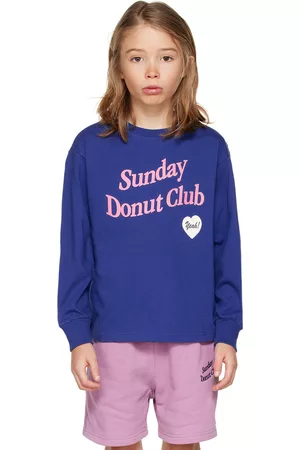SUNDAY DONUT CLUB® Long Sleeved T-Shirts - Kids Heart Long Sleeve T-Shirt