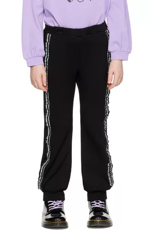 Anna Sui Sweatpants - Kids Black Tapered Sweatpants