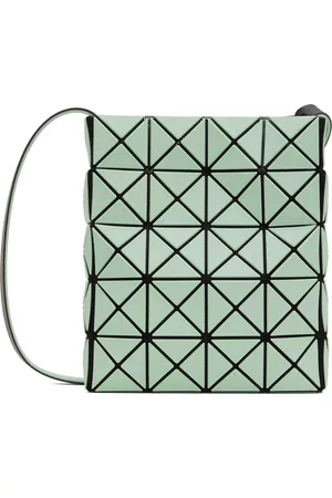 BAO BAO ISSEY MIYAKE Men Luggage - Green Prism Frost Bag