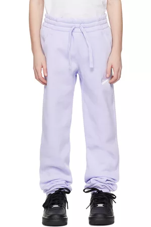 Youth Los Angeles Lakers Nike Purple Courtside Showtime Performance Pants