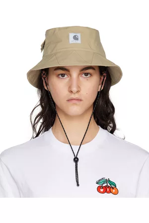 Carhartt Women Hats - Beige Elway Bucket Hat