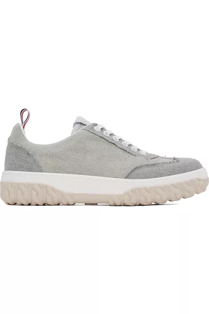 Thom Browne Men Sneakers - Gray Field Sneakers