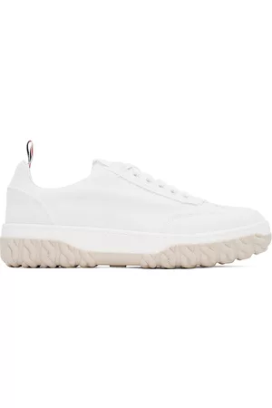 Thom Browne Men Sneakers - White Field Sneakers