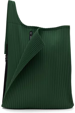 HOMME PLISSÉ ISSEY MIYAKE Men Luggage - Green Petal Bag