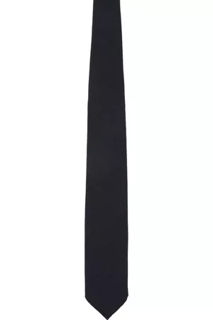 BRIONI Men Neckties - Black Striped Tie