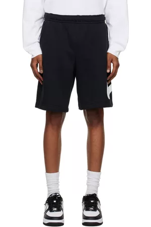 Nike Men Shorts - Black Printed Shorts