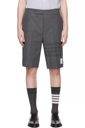 Thom Browne Men Bermudas - Gray Bermuda Shorts