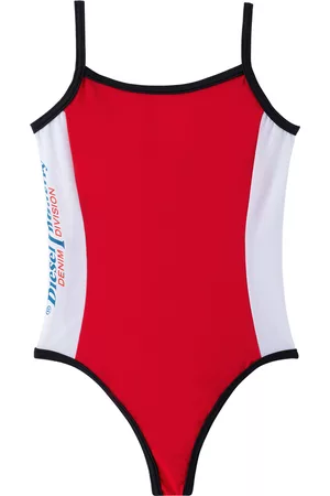 Diesel Girls Swimsuits - Kids Red Malind One-Piece Swimsuit
