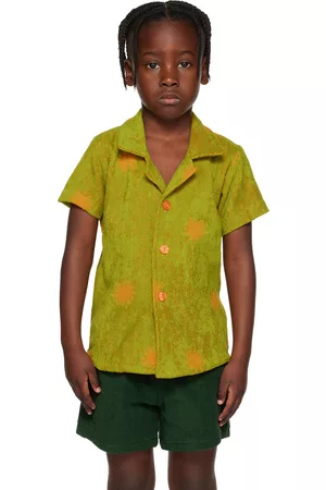 Oas Shirts - Kids Green Sunny Shirt