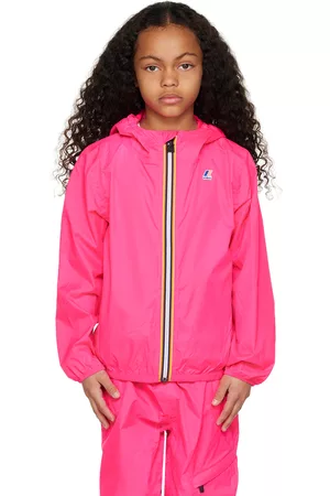K-Way Rainwear - Kids Pink Claude Rain Jacket
