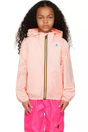 K-Way Rainwear - Kids Pink Claude Rain Jacket