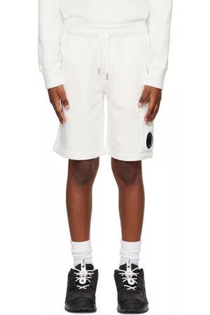 C.P. Company Shorts - Kids White Basic Shorts