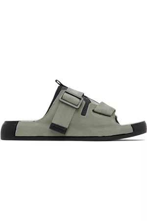Stone Island Men Sandals - Green Tape Sandals