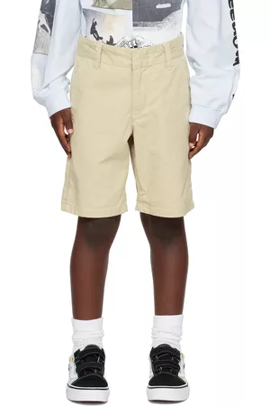 Molo Twill Shorts - Kids Khaki Alan Shorts