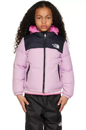 The North Face Jackets - Kids Purple 1996 Retro Nuptse Little Kids Down Jacket