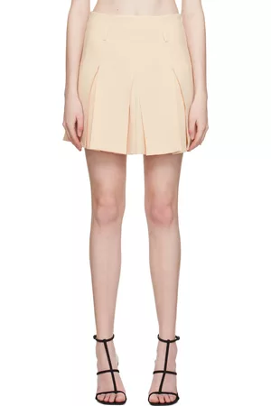 Beaufille Women Mini Skirts - Beige Konno Miniskirt