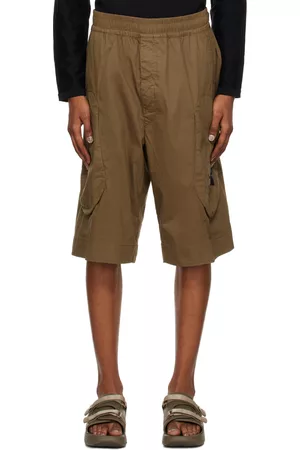 Stone Island Men Shorts - Brown Patch Shorts