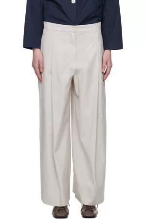 Max Mara Women Pants - Gray Glicine Trousers