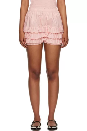 Molly Goddard Women Shorts - Pink Sienna Shorts