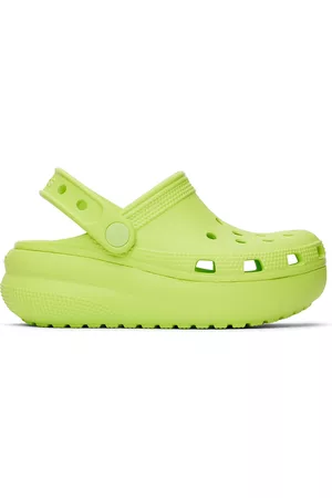 Crocs Clogs - Kids Green Cutie Crush Clogs