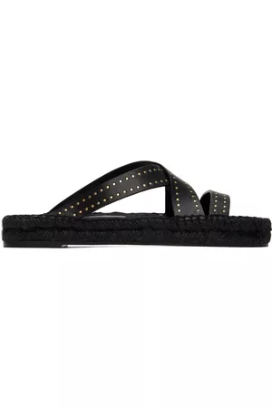 Isabel Marant Women Flat Sandals - Black Ika Sandals