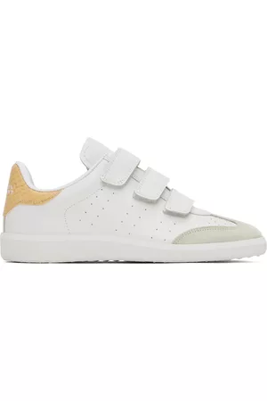 Isabel Marant Women Sneakers - White & Yellow Beth Sneakers